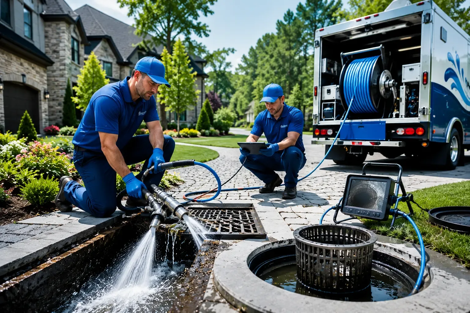 Local outdoor drain cleaning professionals in Newcastle, TX