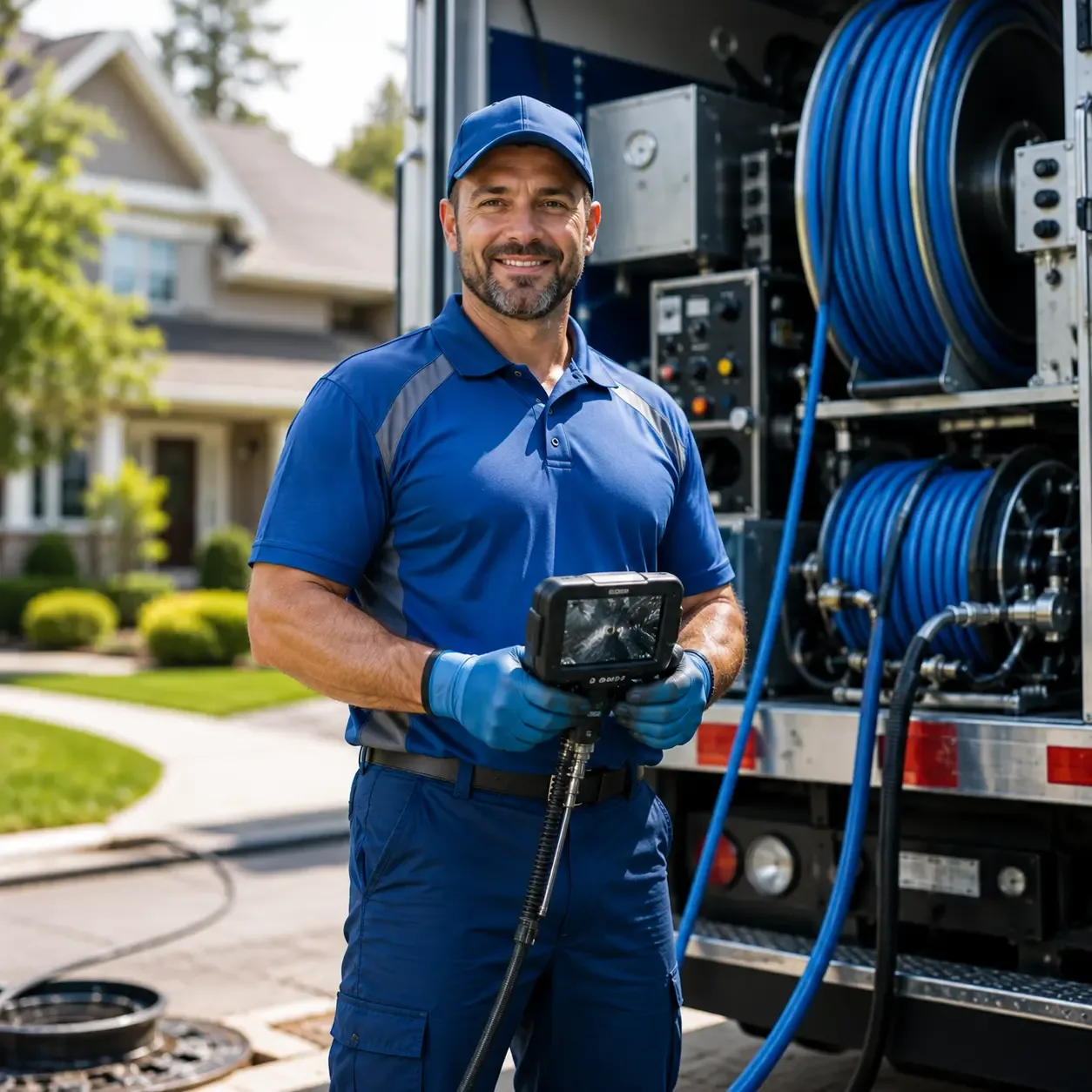 Local outdoor drain cleaning specialists in Newcastle, TX